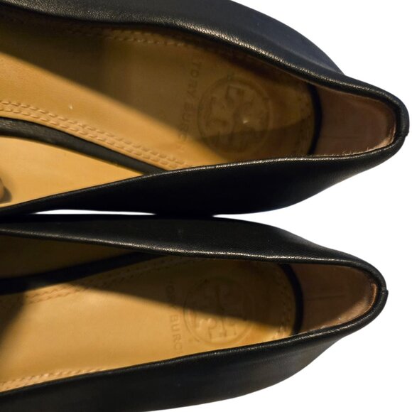 🖤 Tory Burch Royal Powder Ballet Flats - Classic Black (Size 6.5) 👑 - Picture 5 of 7